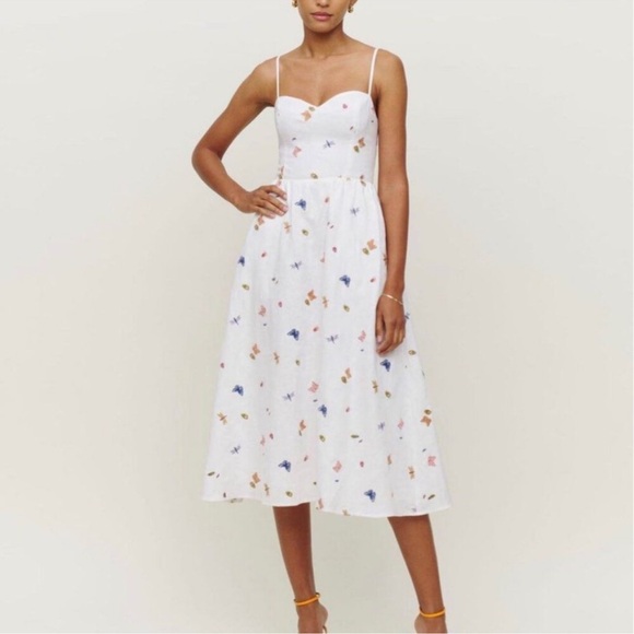 Reformation | Dresses | Reformation White Linen Zander Ladybug Embroidered Midi Dress Size 4 | Poshmark Reformation | Dresses | Reformation White Linen Zander Ladybug Embroidered Midi Dress Size 4 | Poshmark